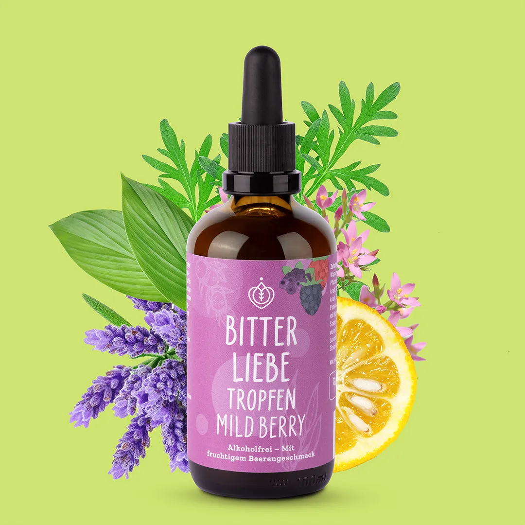BitterLiebe Tropfen Mild Berry Bundle
